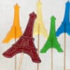 Assortiment de 10 sucettes<br> "Tour Eiffel"